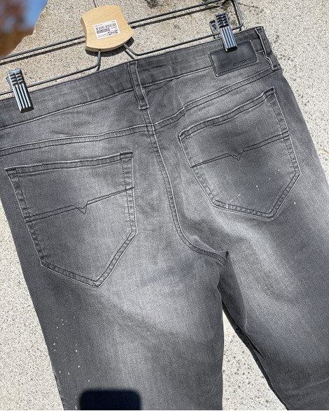 Džíny dámské Diesel JOGG JEANS tmavě šedé